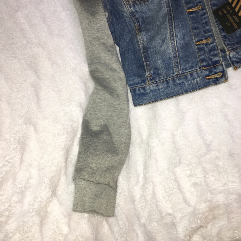 Cropped Jean Jacket (Styles for Less) - Picture 3 of 6